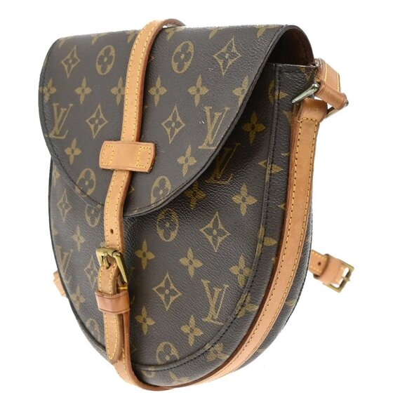 LOUIS VUITTONI Chantilly MM Shoulder Bag Monogram Leather Brown M51233 80EF912(F - Picture 2 of 16